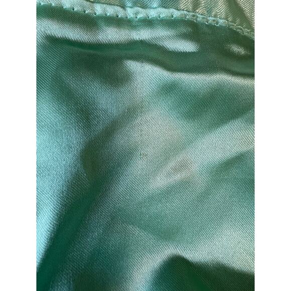 Carters Child of Mine Sweet Little One Elephant Green Minky Satin Lovey - Picture 6 of 8